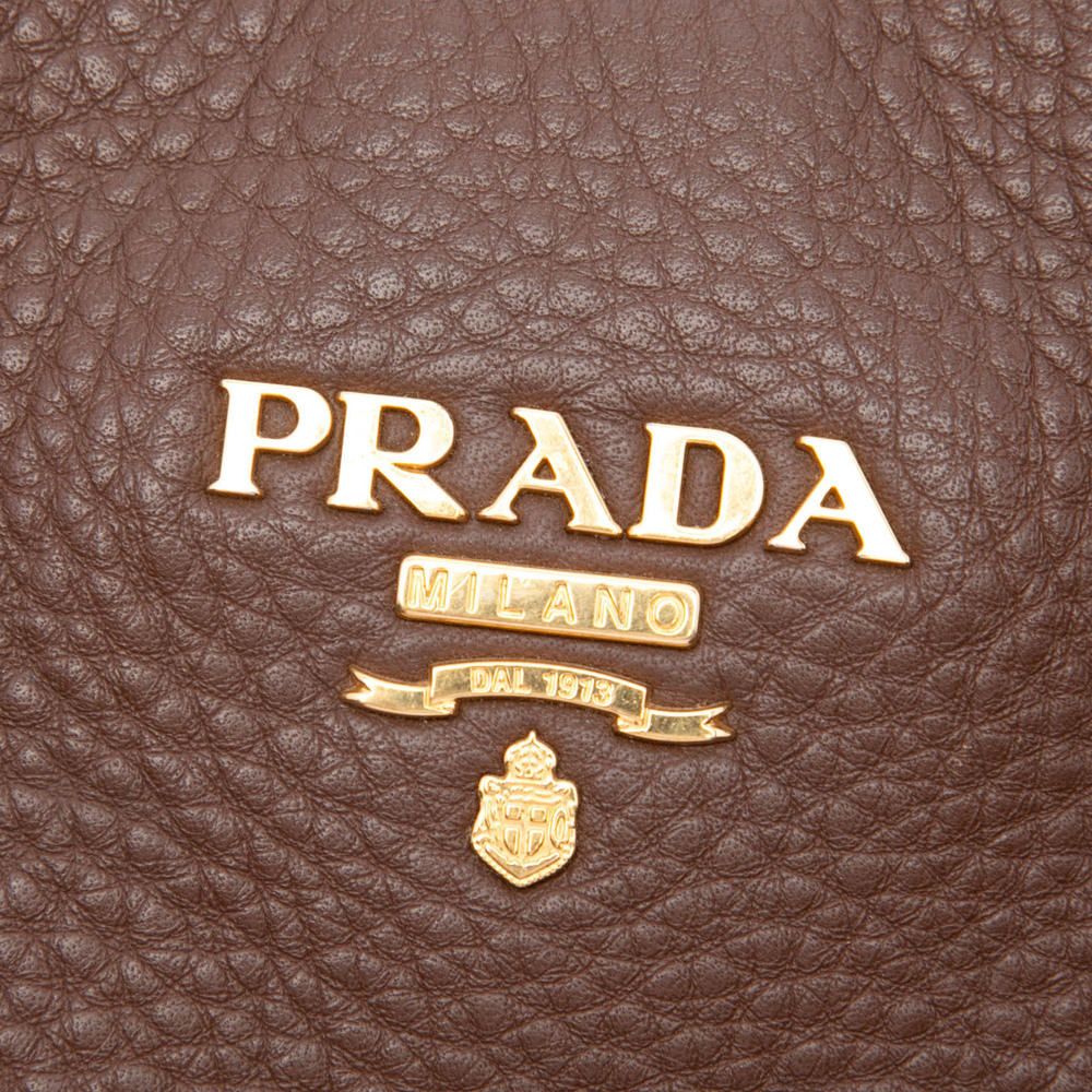 Pre-Loved Prada Vitello Daino Side Zip Shopper Tote - Picture 5 of 6